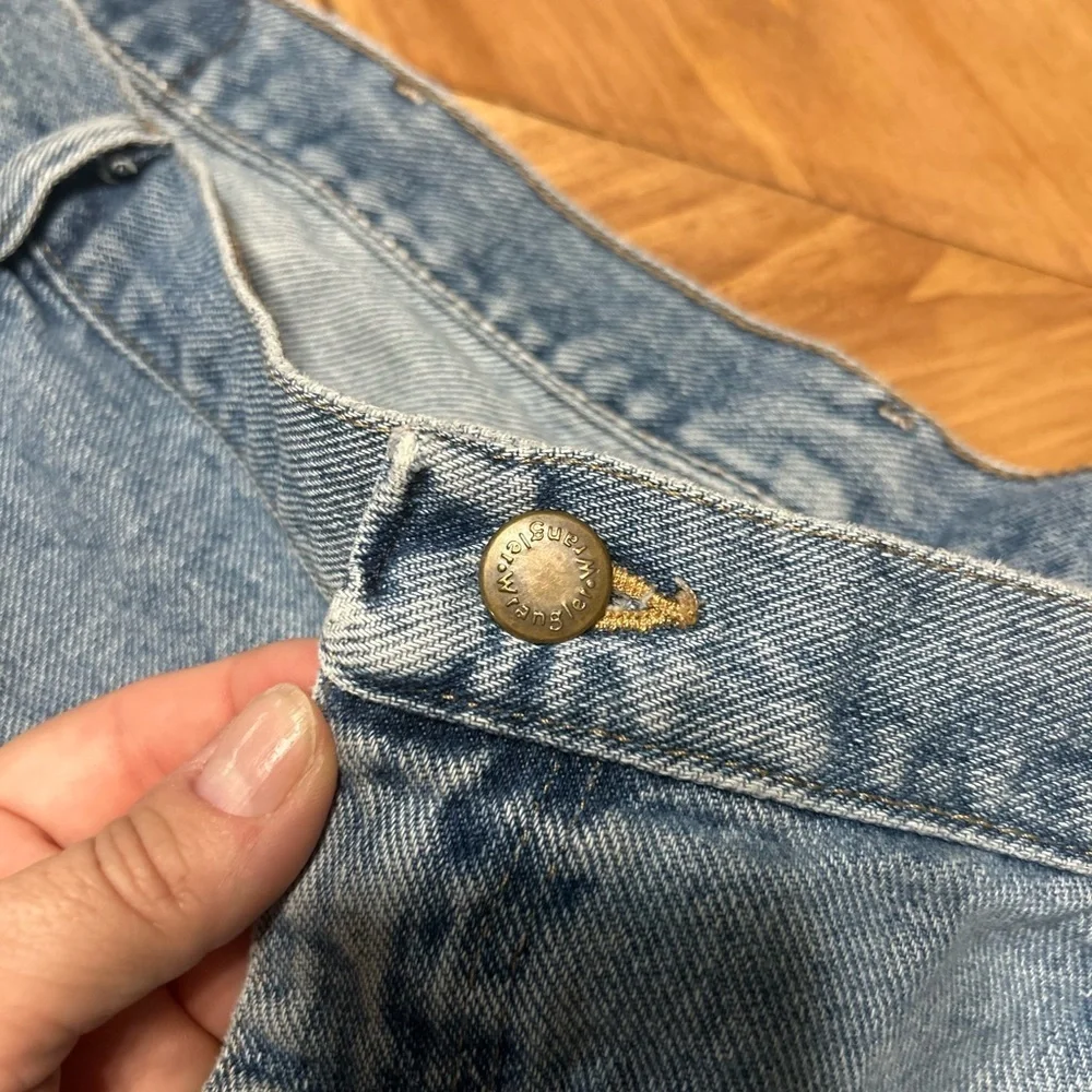 90s Wrangler Light Blue Jean Shorts for Men size 42